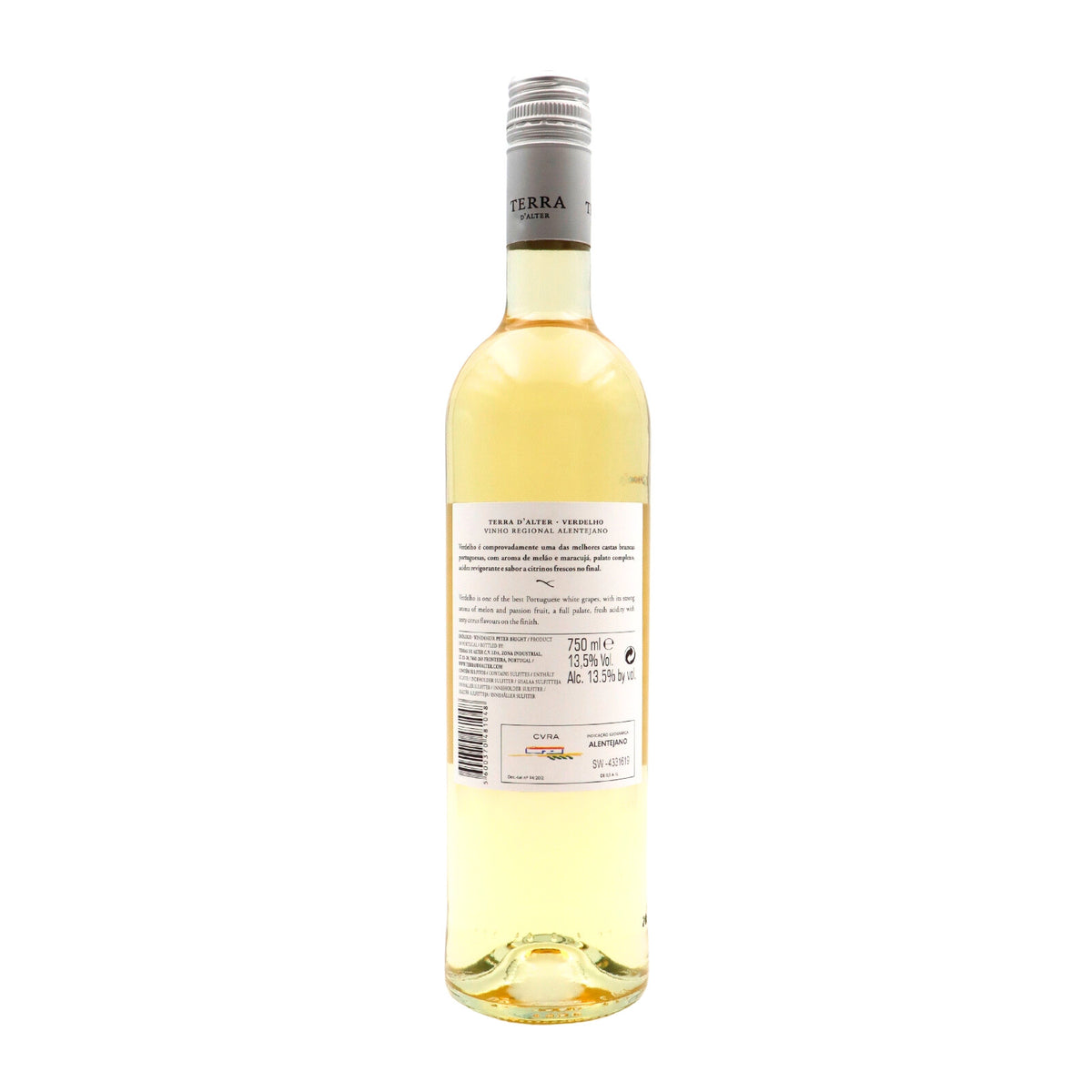 Botella de Vino Blanco