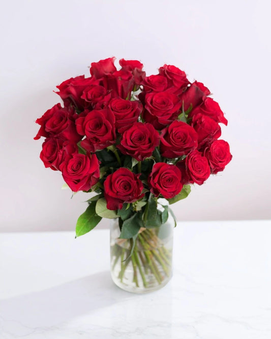 Arreglo de 24 rosas