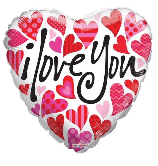 Globo de amor (Con helio, diseño variado)
